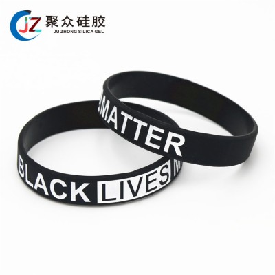 BLACK LIVES MATTER silicone sports bracelet