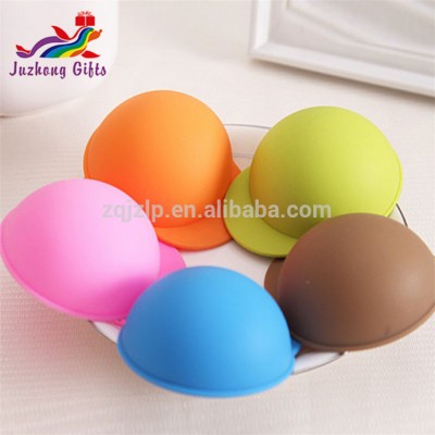 Eco-friendly Colorful Food Grade Silicone cup lid coffee cup cover